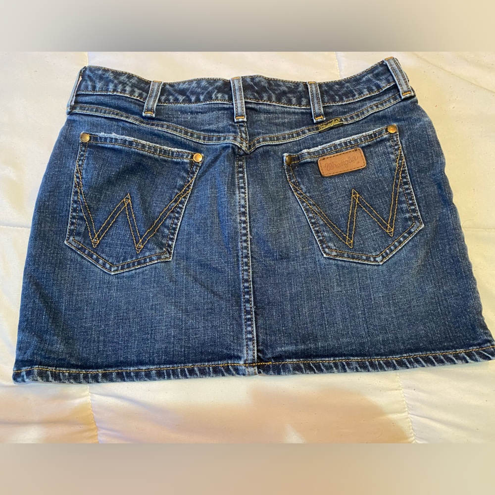 VINTAGE Wrangler Jeans mini skirt